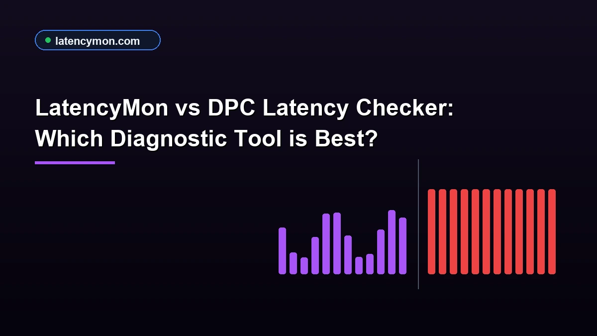 LatencyMon vs DPC Latency Checker